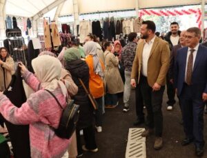 Nilüfer’in 7’nci Giyim Pazarı Açıldı