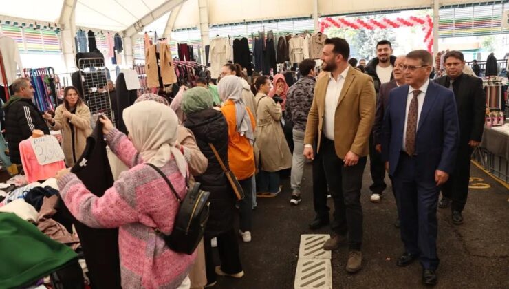 Nilüfer’in 7’nci Giyim Pazarı Açıldı