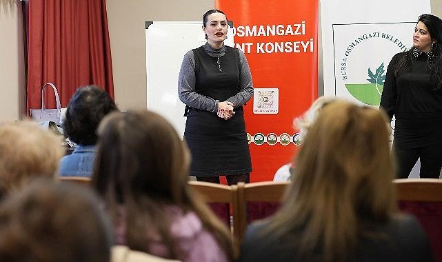 Osmangazi Kent Kurulu Bayan Meclisi’nden Bayanlara Haklarını Öğreten Toplantı