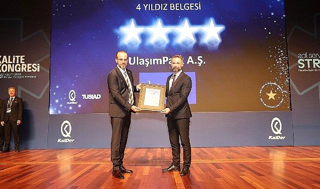 UlaşımPark’ın kalite seyahati 4 yıldızla tescillendi