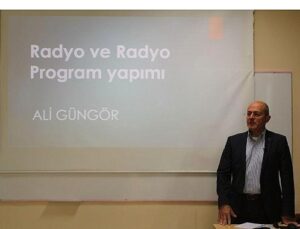 Üretimci Güngör, Egeli öğrencilere program imal sürecini anlattı