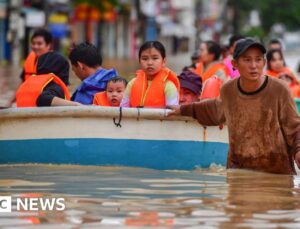 Vietnam floods leave at least 90 dead and 12 missing