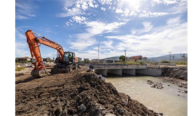 Yarımada’daki derelerden 100 bin ton gereç çıkarıldı