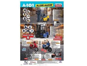 25 Aralık’ta A101’de Endüstriyel Forklift Seçenekleri Dikkat Çekiyor
