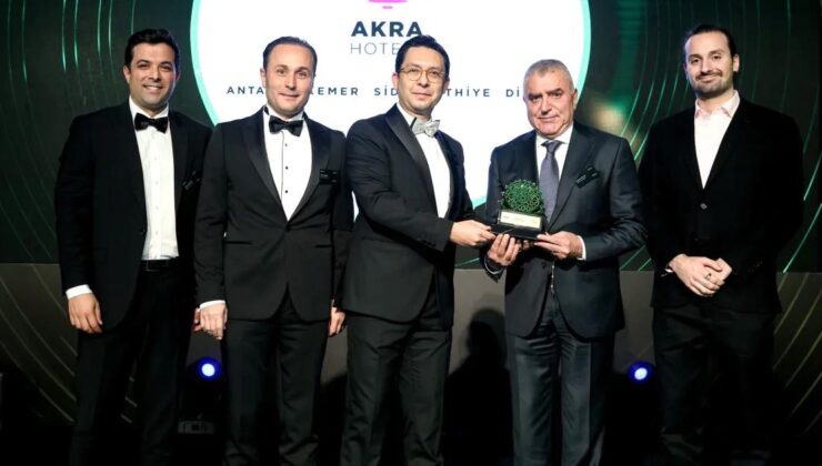 Akra Hotels Türkiye’nin En İyi Yönetilen Şirketleri Arasında Yer Aldı