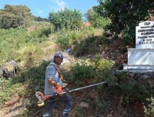 Alanya Cikcilli Mezarlığı’nın kapasitesi artırılıyor