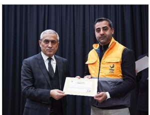 Aliağa’da Orman Yangınlarıyla Gayret Eden İşçiye Teşekkür Dokümanı