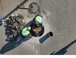 ASAT’tan kanalizasyon çizgisi paklığı ve kapak düzenleme çalışması
