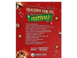 Balçova’da Yeni Yıl Coşkusu: 10 Günlük Dev Şenlik Başlıyor!