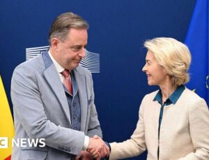 Belgium urges Europe to drop plan for frozen Russian assets to aid Ukraine