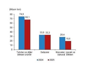 Bitkisel Üretim İstatistikleri, 2025
