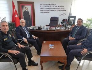 Burhaniye Protokolünden Lider Deveciler’e Ziyaret