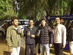 Büyükşehir’den öğrencilere sıcak çorba ikramı