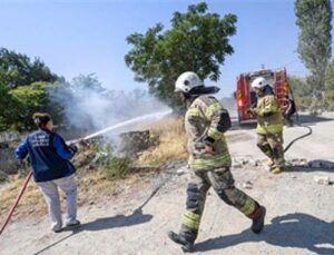 Büyükşehir’in köylere dağıttığı tankerler ormanları kurtarıyor