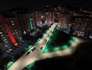 Canik Sokakları Tasarruflu Aydınlatma Sistemleriyle Aydınlık ve İnançlı