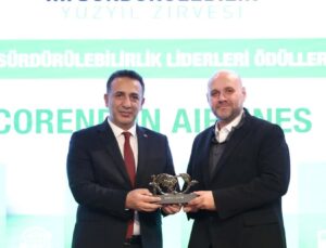 Corendon Airlines’a “Sürdürülebilirlik Liderleri Ödülü”