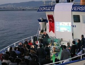 DEÜ Bilim Kafe Sohbetleri’nin 4’üncü Buluşması Koca Piri Reis Gemisi’nde Gerçekleşti