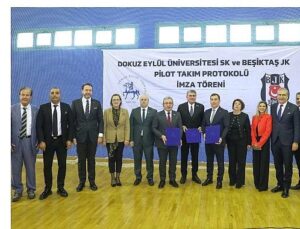 DEÜ ile Beşiktaş Arasında İş Birliği ve Pilot Grup Protokolü İmzalandı