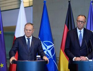 Did Tusk say that Poland will pay for Germany’s World War II crimes?