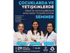 Gölcük’te İdrar ve Gaita Kaçırmaya Yönelik Tedavi Sistemleri Anlatılacak