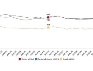 Hizmet, Perakende Ticaret ve İnşaat İnanç Endeksleri, Aralık 2025