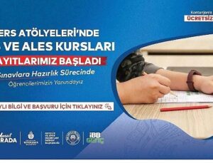 İBB Ders Atölyeleri’nde Fiyatsız ALES ve DGS Kursları Başlıyor