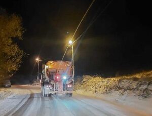 İnegöl Belediyesi Karla Gayret İçin Teyakkuzda