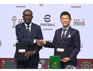 Konami Digital Entertainment, Afrika Futbol Konfederasyonu (CAF) ile El Sıkıştı