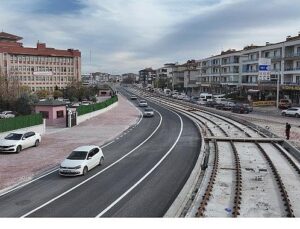 Lider Altay Adliye – Şehir Hastanesi Raylı Sistem Kontağında Çalışmaların Sona Yaklaştığını Açıkladı