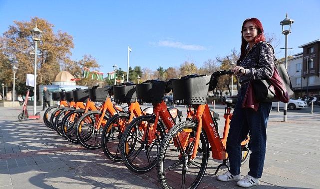 Lider Altay: “Bisiklet Kenti Konya’da Paylaşımlı Elektrikli Bisiklet Devri Başladı”