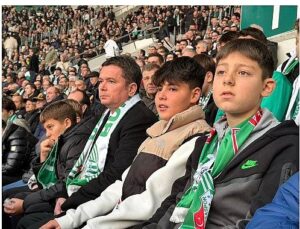 Lider Erkan Aydın Bursaspor Coşkusunu Çocuklarla Yaşadı