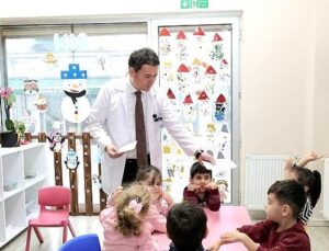 Lider Erkan Aydın Mesleğini Çocuklara Tanıttı