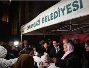 Lider Erkan Aydın’dan Kandil Simidi İkramı