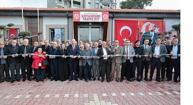 Menemen’de Koyundere Taziye Konutu hizmete açıldı