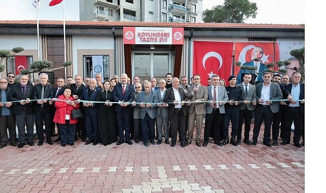 Menemen’de Koyundere Taziye Konutu hizmete açıldı