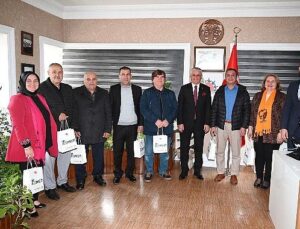 Muhtarlardan Lider Topaloğlu’na ziyaret