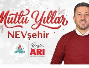 Nevşehir Belediye Liderimiz Rasim Arı’dan Yeni Yıl Bildirisi