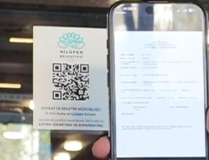 Nilüfer’de QR Kod İle Ruhsat Dönemi Başladı
