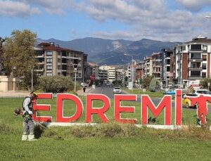 Park ve yeşil alanları ile nefes alan Edremit..