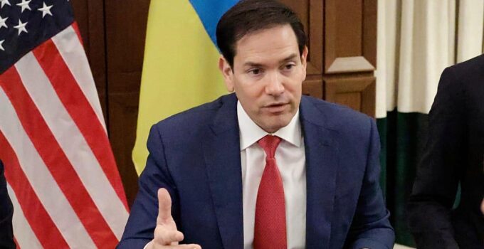 Rubio called US-Ukraine talks productive but says more work needs to be done to reach a deal