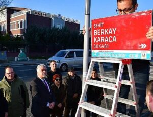 Şehit Berkay Karaca’nın ismi Lüleburgaz’da yaşatılıyor!