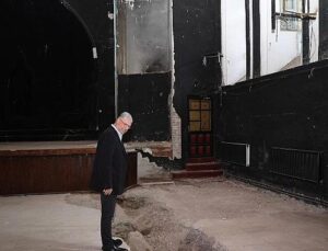 Tarihi Kültür Merkezindeki Onarım Sona Yaklaştı