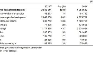 Toplumsal Müdafaa İstatistikleri, 2024
