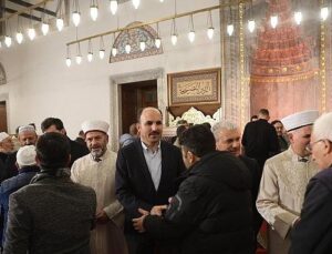 Vali Akın ve Lider Altay Regaip Kandilinde Konyalılarla Buluştu