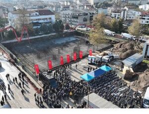 Yeni Çiftlik Ulu Camii’nin Temeli Merasimle Atıldı