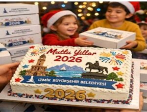 Yeni yıl pastaları bu yıl da Büyükşehir’den