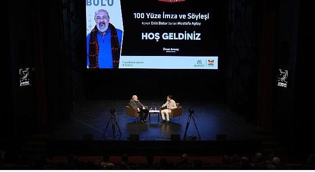 100 Yüze İmza ve Söyleşi Programında Ocak Ayı Konuğu Enis Batur Oldu!