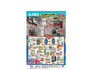 15 Ocak’ta A101’de Mobilite Eserleri Tüketicileri Bekliyor