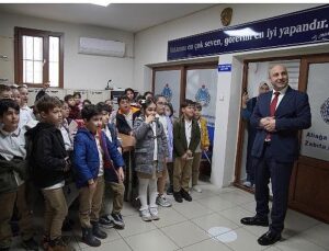 Aliağa Belediyesi Zabıta Müdürlüğü Minik Konuklarını Ağırladı