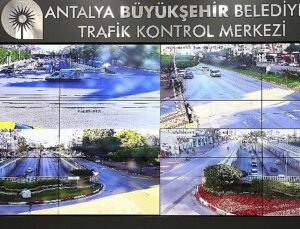 Antalya trafiği 7/24 takip altında